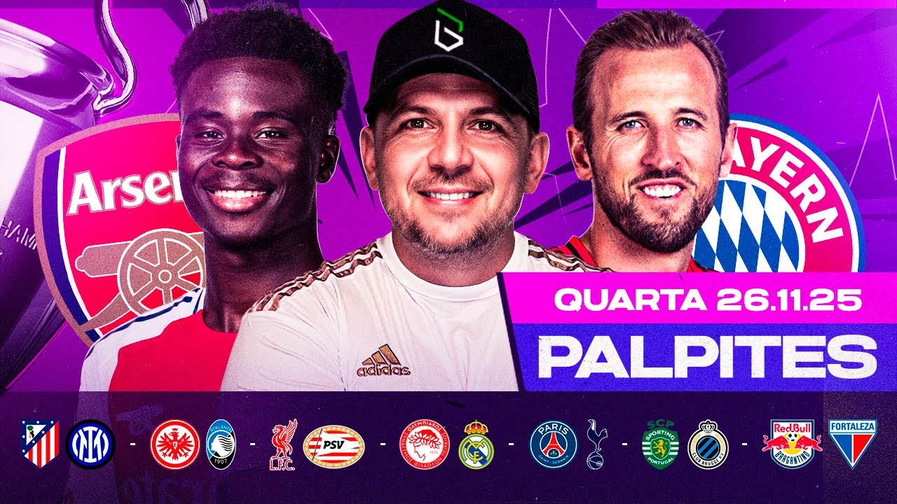 PALPITES DE FUTEBOL PARA 26 11 2025 (QUARTA-FEIRA) | Boleiros Tips