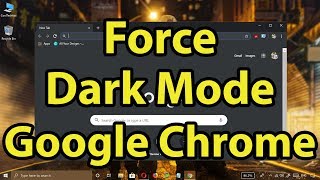 how to enable dark mode for google chrome on windows 10