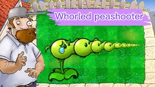 PVZ - Fragment 1: flight shooting game - Fragment 2: Whorled peashooter❗❗❗HARD MODE MOD PvZ Plus