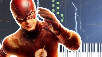 The Flash TV series Main Theme - Piano Tutorial