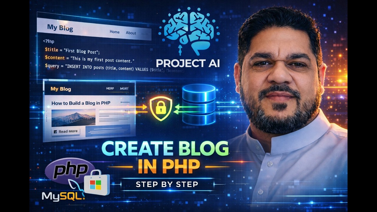 Session No 1 PHP Blog in Urdu - YouTube