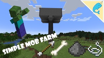 Minecraft: EASY MOB XP FARM TUTORIAL! 1.18 (Without Mob Spawner)