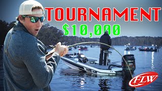 I ACCIDENTALY Entered A FLW BASS TOURNAMENT (Hooked A Big ONE!) screenshot 2