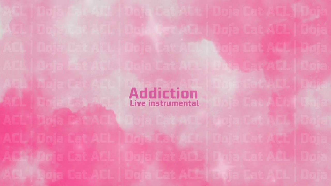 Doja Cat - Addiction (instrumental with Vocals) | Live at ACL