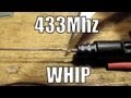 Half wave whip antenna for 433MHz. RCHacker #36