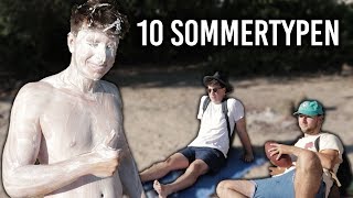 10 Sommertypen