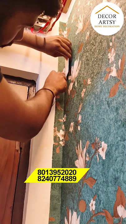 Wallpaper Design | 3d wallpaper #shortsviral ##shorts #wallpaper #3dwallpaper #interiordesign #fyp