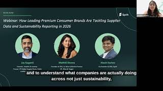 Webinar: How Leading Consumer Brands Are Tackling Supplier Data and Sustainability Reporting in 2026