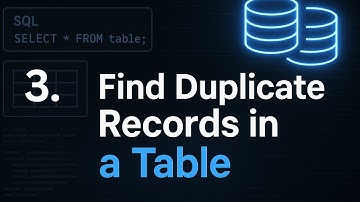 Find Duplicate Records in a Table | Multiple Approaches