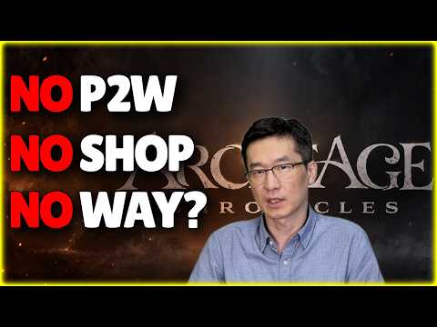 NO PAY TO WIN OR SHOP IN ARCHEAGE CHRONICLES?! Monetization Revealed & Game Direction | Is It P2W?