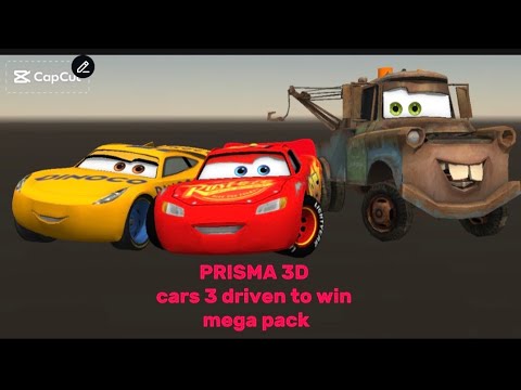 Prisma 3D Cars 3 driven to win MEGA PACK!!