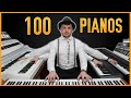 100 pianos in 1 song special 1 million