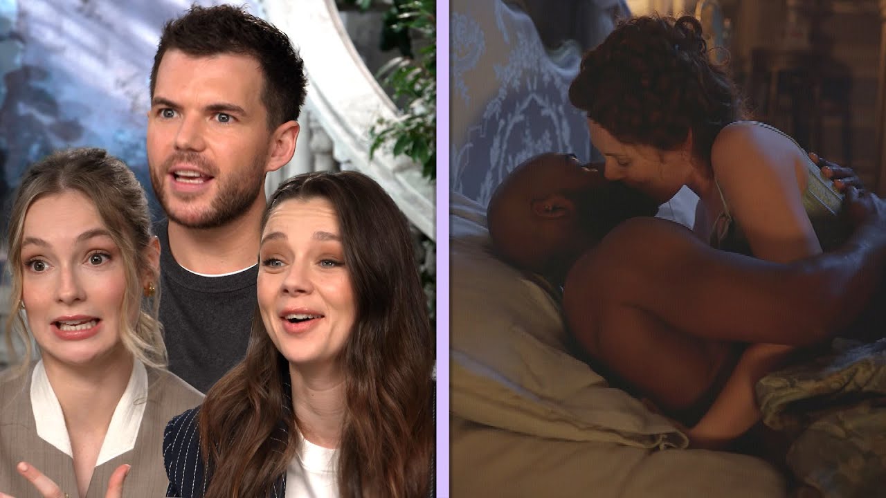 Bridgerton Cast REACTS to Season 4's STEAMIEST Moments (Exclusive)