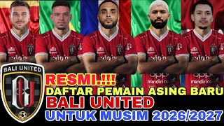 Scary List Of Bali Uniteds New Foreign Players For The 20262027 Season  Kurzawa Joins Bali Utd