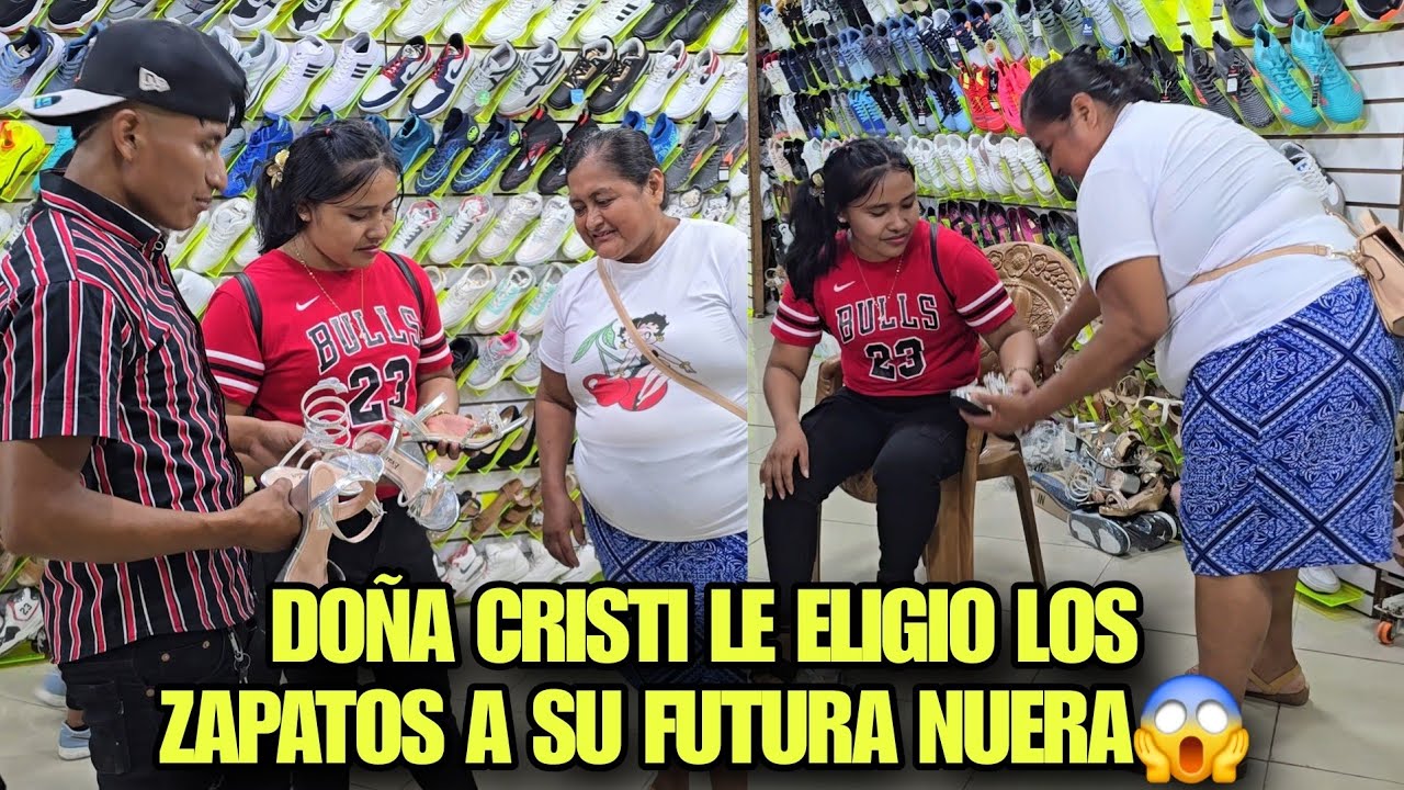 Estos Seran Los Zapatos Que Usara La Novia, Doña Cristi Dice Que Sera Su Regalo De Novía😱