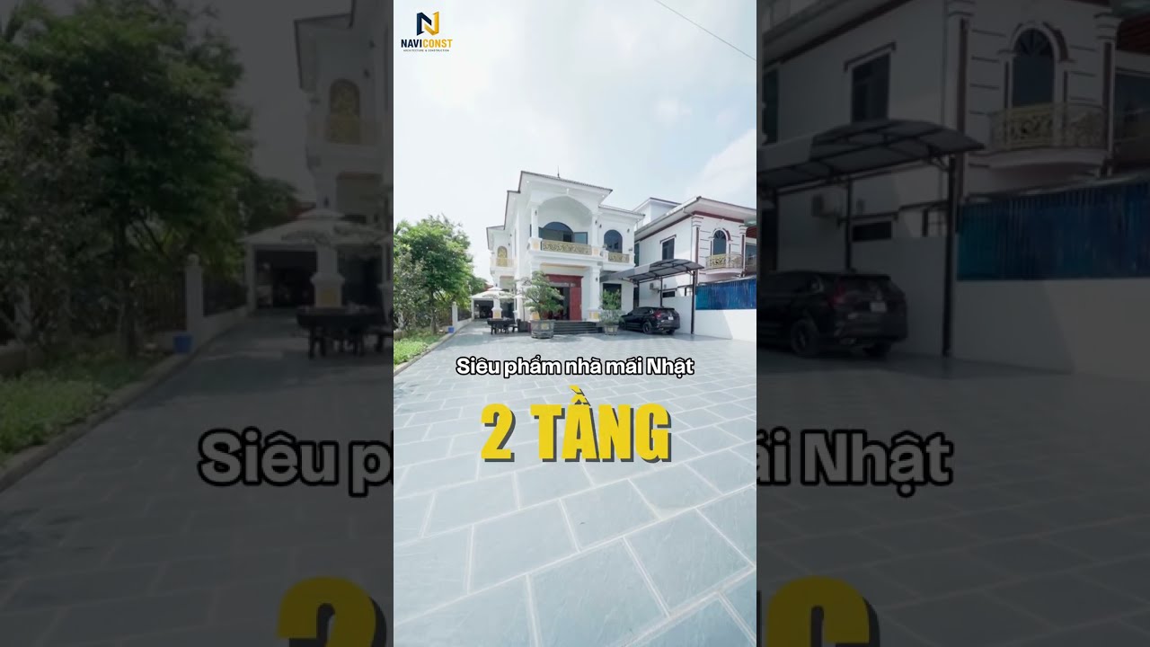 Siêu phẩm mái Nhật 2 tầng năm phòng ngủ #nhamainhat #xaynhatrongoi #nhadep2026