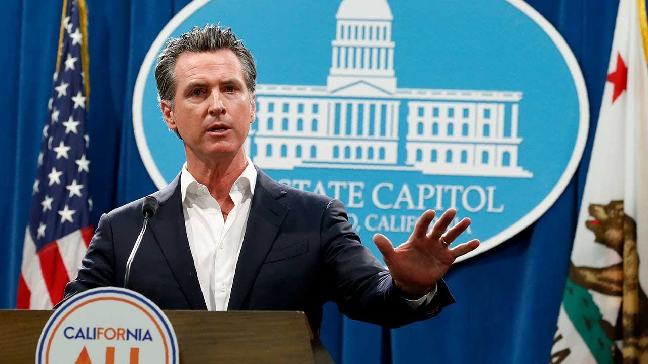 California Gov. Newsom provides update on wildfires, power shutoffs I ABC7