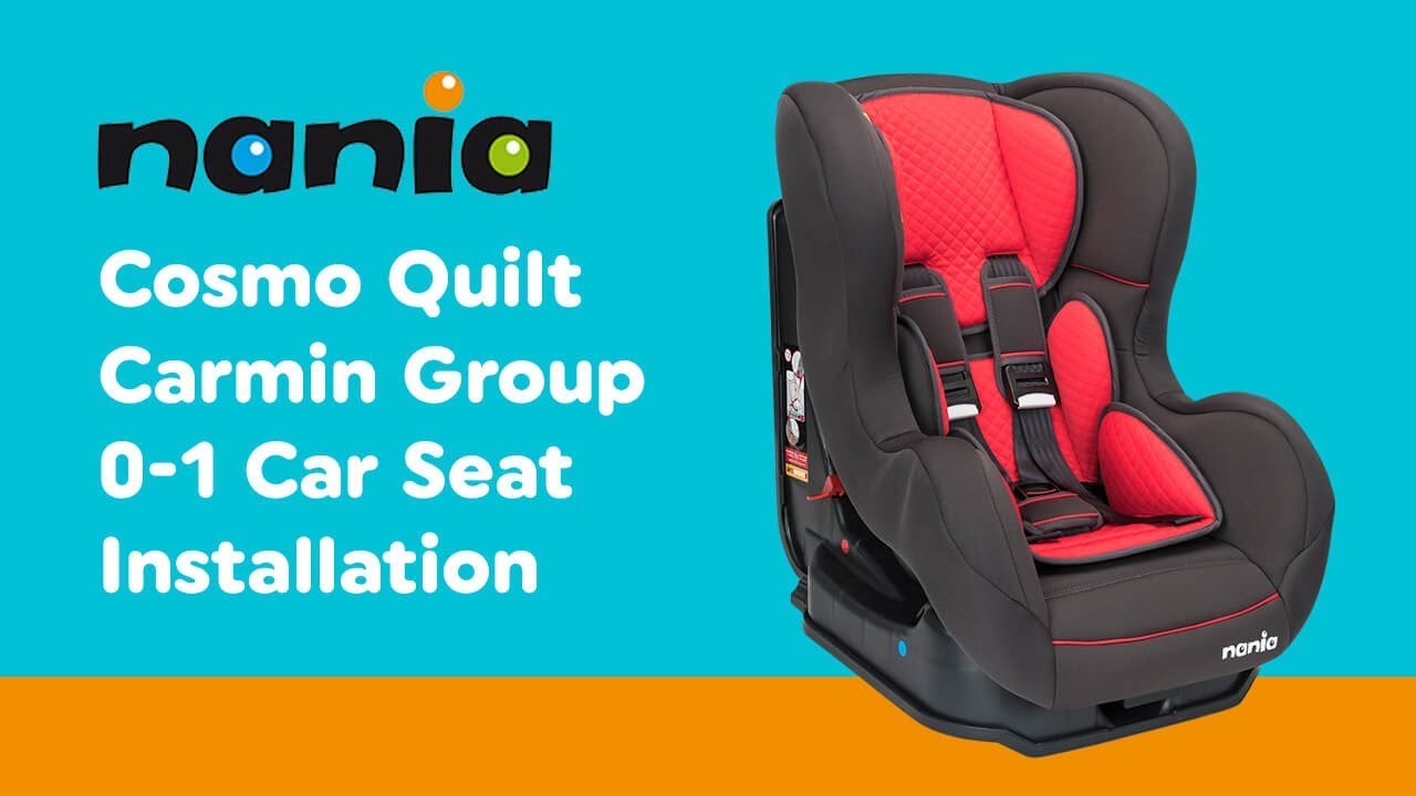 Siège auto isofix COSMO Groupe 0/1 (0-18kg) - Nania Luxe