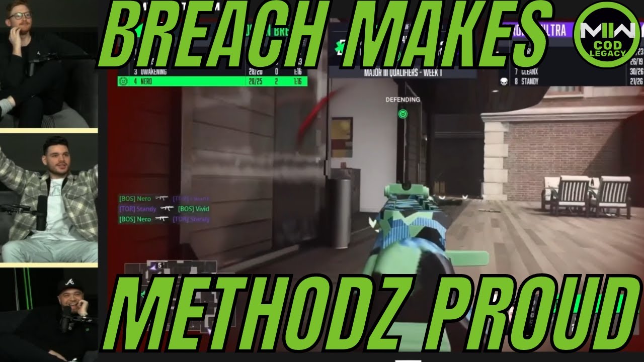 Methodz HYPED after his boys CLUTCH UP