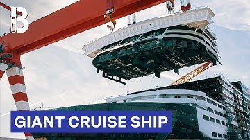 Mega Cruise Ship Construction: Building the £725 Million Meraviglia | Blueprint