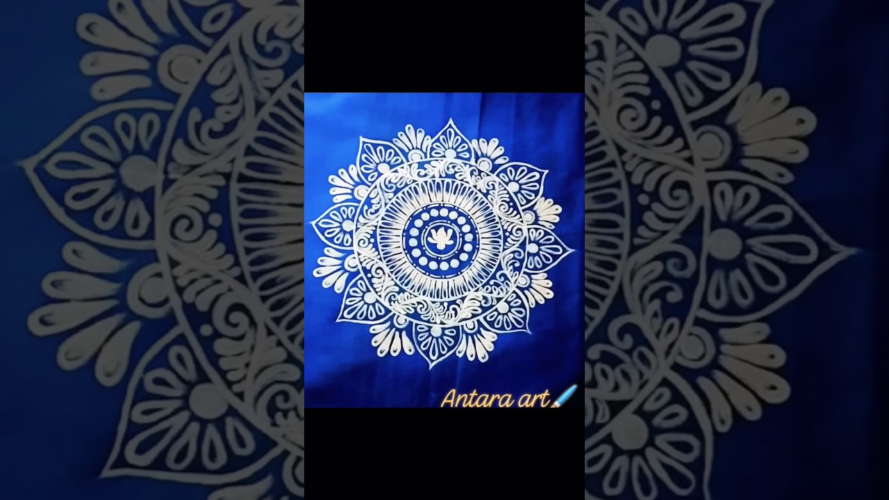 Hand painted table cloth 🖌️🎨