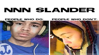 No nut November slander - (day 10)