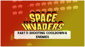 Creating Space Invaders in JavaScript, HTML & CSS  #3 - Shooting Cooldown & Deleting Elements