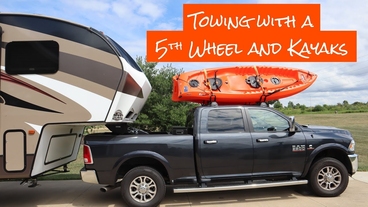 Carry Kayaks With 5th Wheel Whispbar Roof Rack Installation Youtube