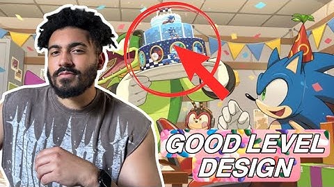 Why Good Sonic Levels are like Birthday Cakes - A Basic Analysis on Sonic