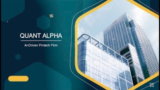 We Build Institutional-Grade Algorithmic Trading Systems | Quant Alpha