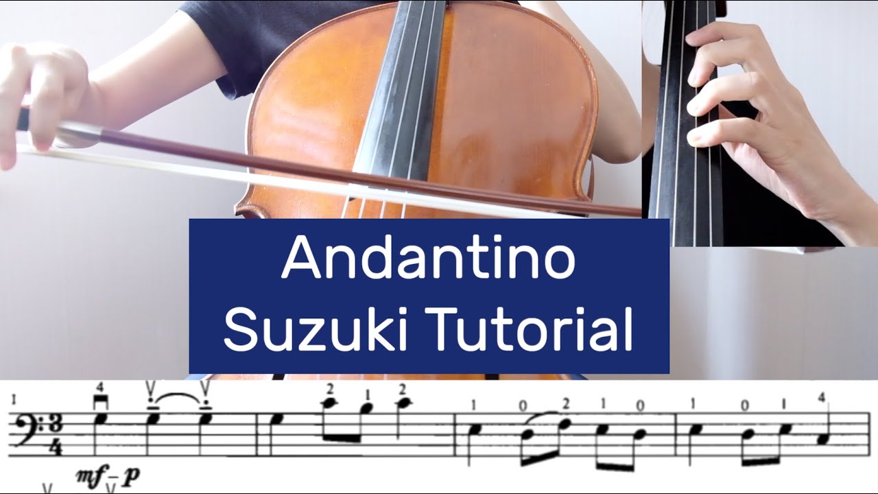 16. Minuet in C - Suzuki Cello Book 1 Tutorial by Cello Studio