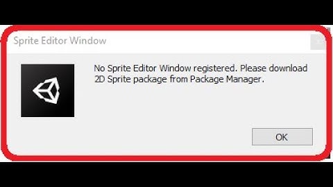 [SOLVED] How to import 2D Sprite Package - How to enable Sprite Editor