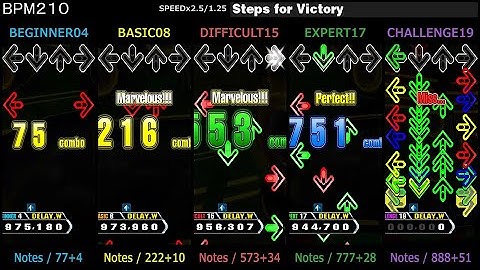 DDR / Steps for Victory - SINGLE
