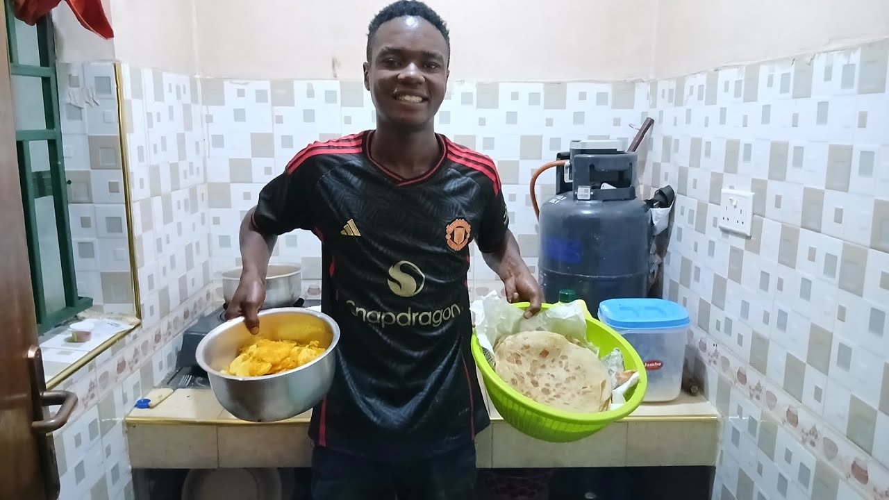 Meet My spices , Cooking Chapati En Beans African Food  