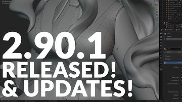 BLENDER 2.90.1 RELEASED & UPDATES!