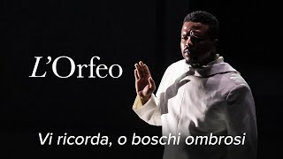 Vi ricorda, o boschi ombrosi – L'ORFEO Monteverdi – Staatsoper Hannover