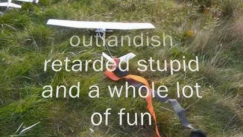 Hobbyzone Firebird Commander 2 (80 FT streamers)