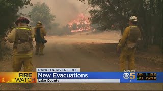 Firefighters Battling Mendocino Complex And Car Fires Face Weather Challenges