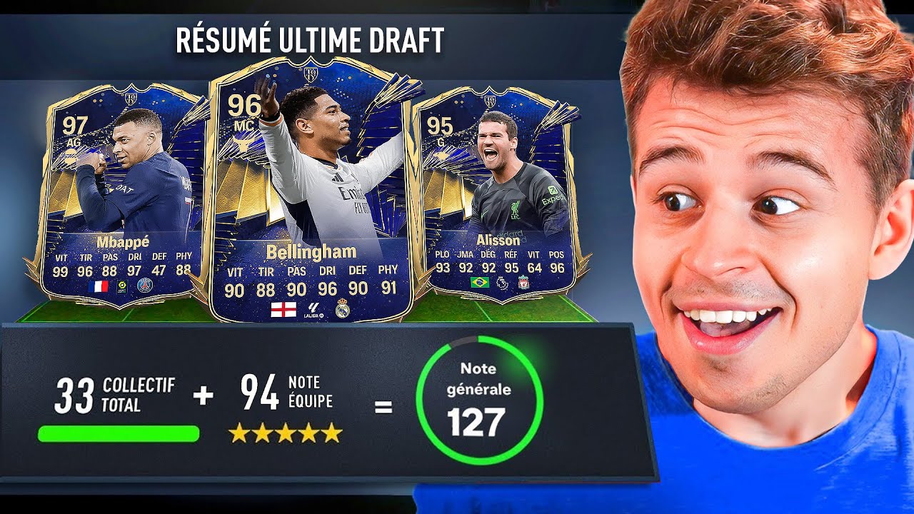 LE DERNIER RECORD EN DRAFT AVANT TOTS SUR FC 24 