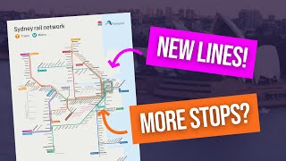 Sydney just got a new rail map - and a lot