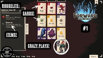 Awesome roguelike dungeon crawler! Forward: Escape the Fold #1 #LeetRidingGaming #Forward #CardGame