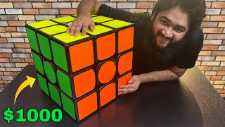 World’s Biggest Rubik’s Cube RESTORATION & SOLVING 🤯