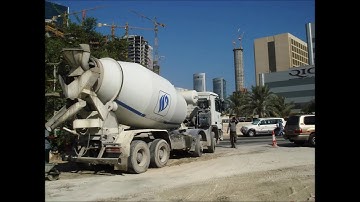 CONCRETE POURING OF RAFT FOUNDATION PART 3 DUBAI TOWERS PROJECT