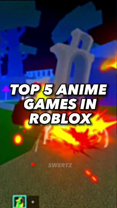 Top 5 Anime Games in Roblox #roblox
