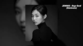 Rap God (Eminem) - JENNIE (IA/AI Cover) Resimi