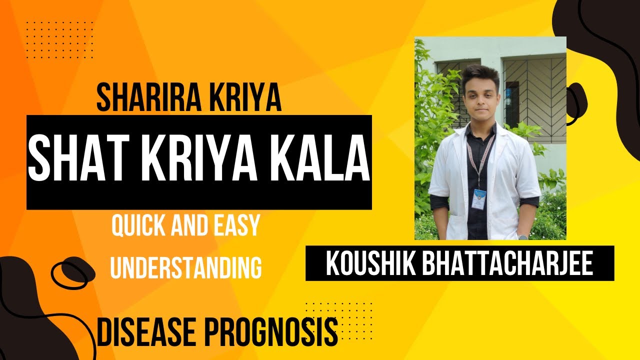 Shat Kriya Kala || Kriya Sharira || BAMS First professional || Disease prognosis || In English