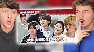 couple reacts to "beomgyu being COMPLETELY UNHINGED"