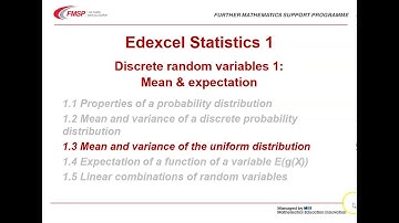 EDX Statistics 1: Discrete Random Variables 1-3