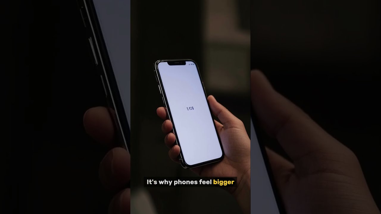 Why Your Phone Feels All Screen Now