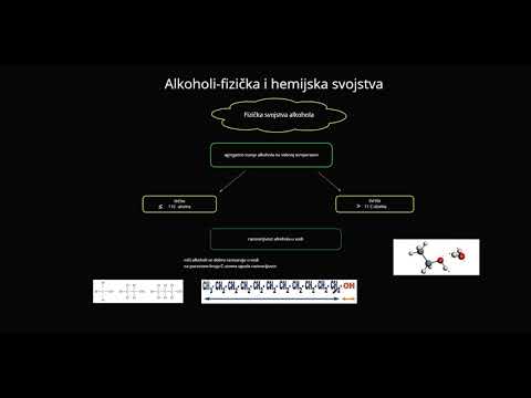 Alkoholi - fizička i hemijska svojstva
